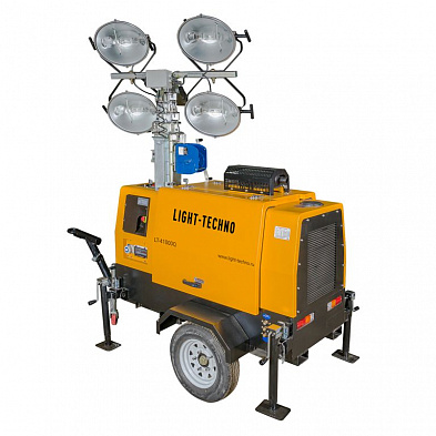 Мачта осветительная Light-Techno LT45 (LED 4х500 9 метров) с двигателем Yangdong (модификация 2)
